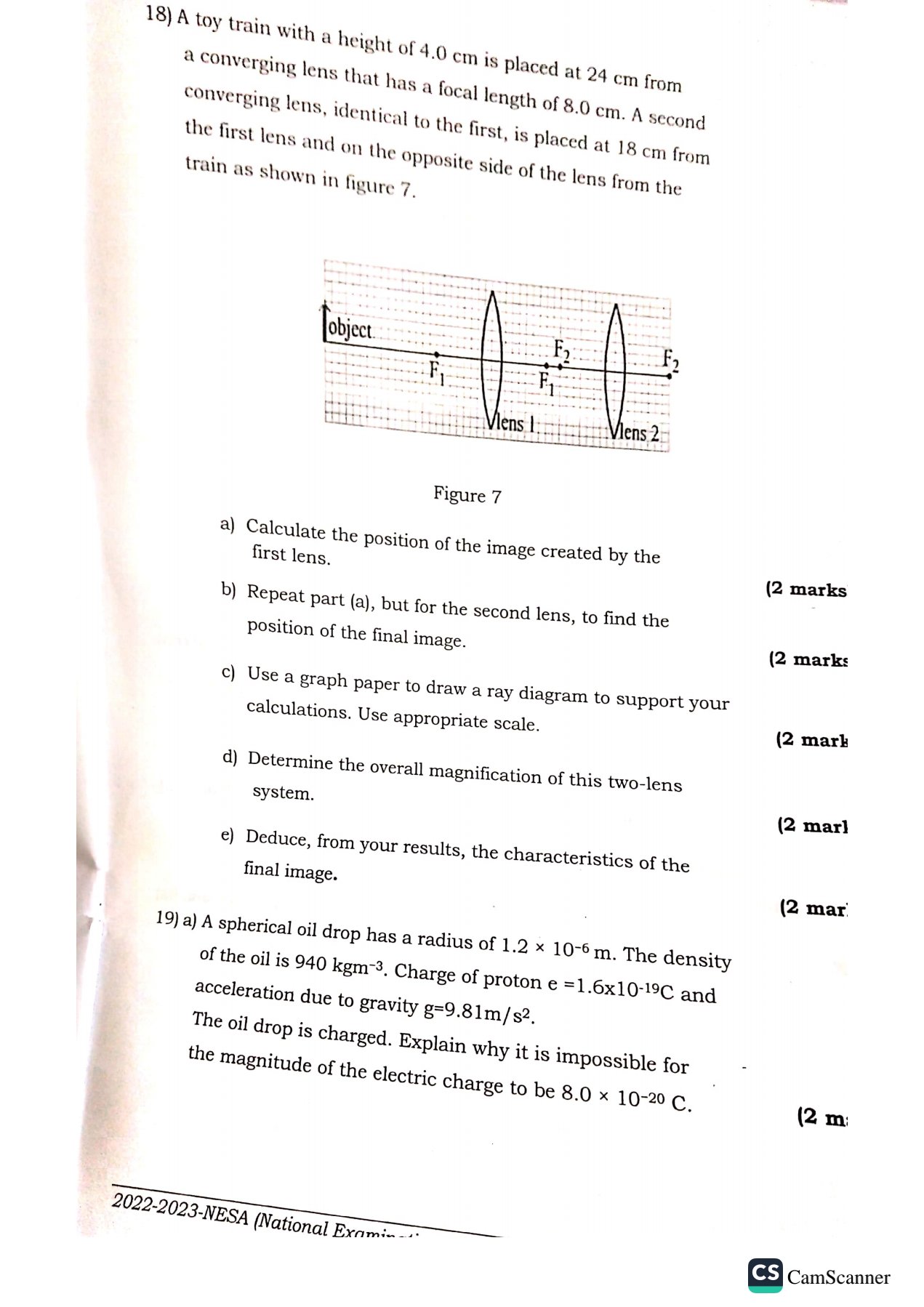 NESA S6 PHYSICS NATIONAL EXAMINATION PAST PAPERS 2023. NEWS WITHIN