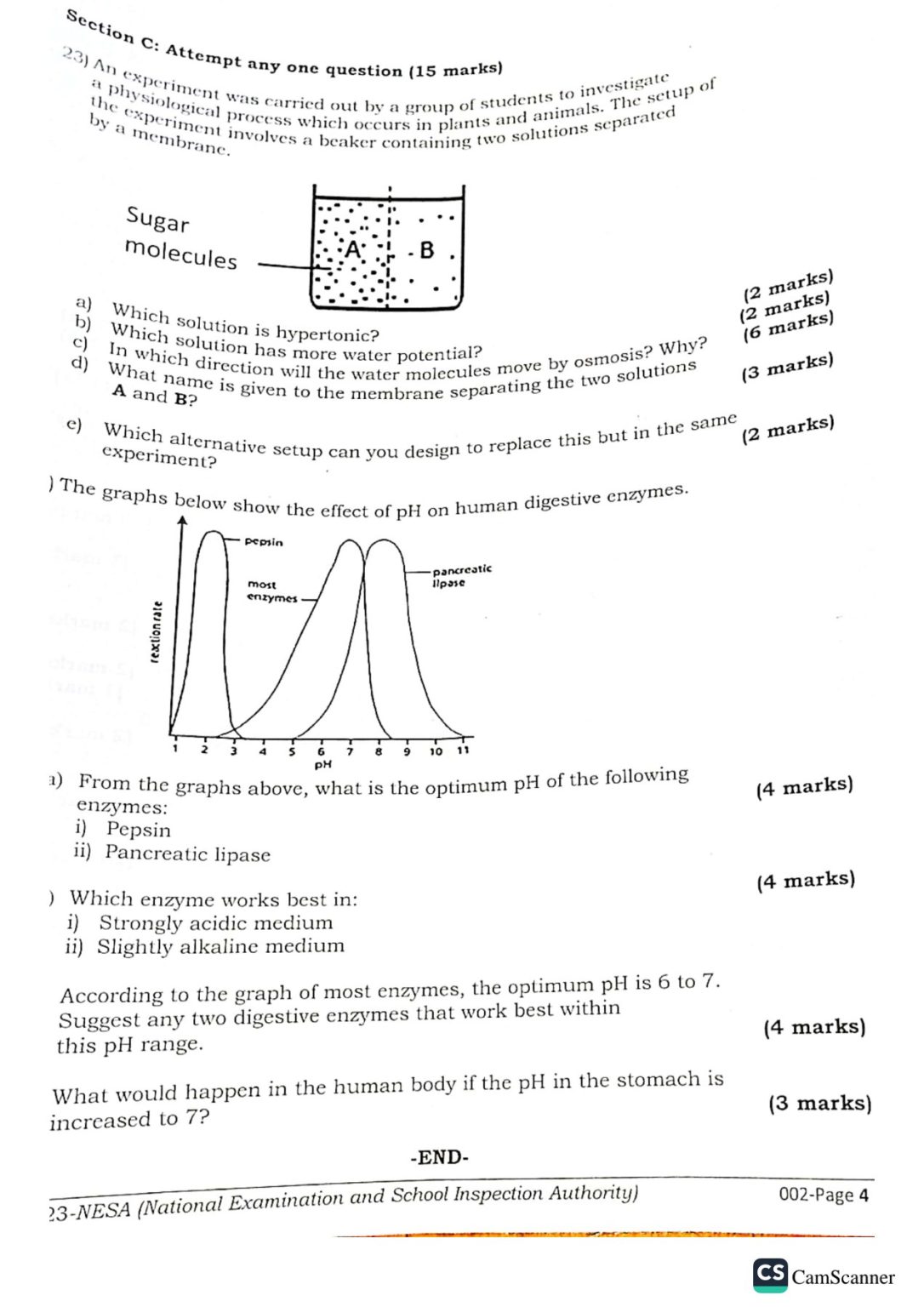 NESA S3 BIOLOGY AND HEALTH SCIENCES NATIONAL EXAMINATION PAST PAPERS 2023. NEWS WITHIN